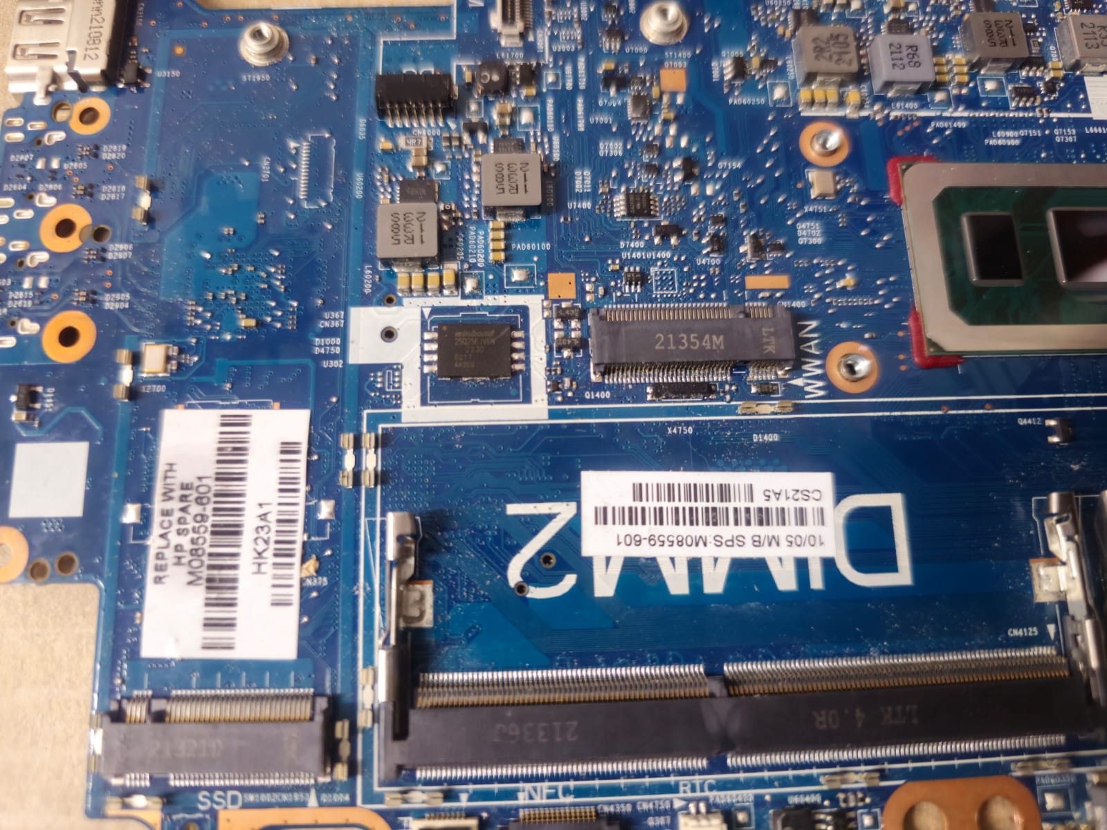 Cool green dress with red bell